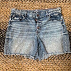 Women's Edgely Blue‎ Denim Jean Shorts